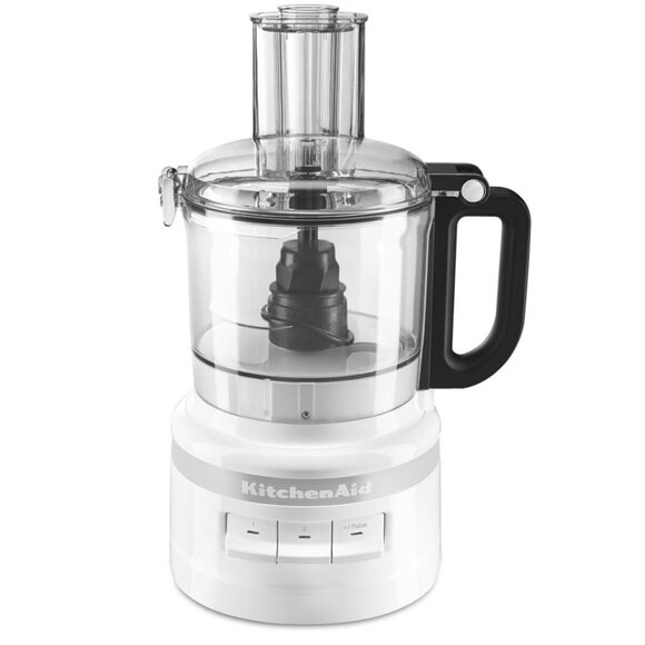 KitchenAid 7-Cup Food Processor KFP0718WH, White - Picture 1 of 3